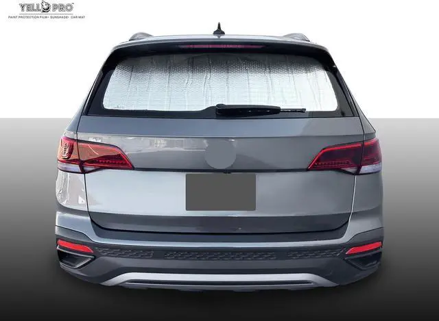 Alt view image 4 of 7 - YelloPro Rear Tailgate Window Sunshade Custom Fit for 2022 2023 2024 Volkswagen Taos SUV, S, SE, SEL, Sun Protection UV Reflector Accessories [Made in USA]