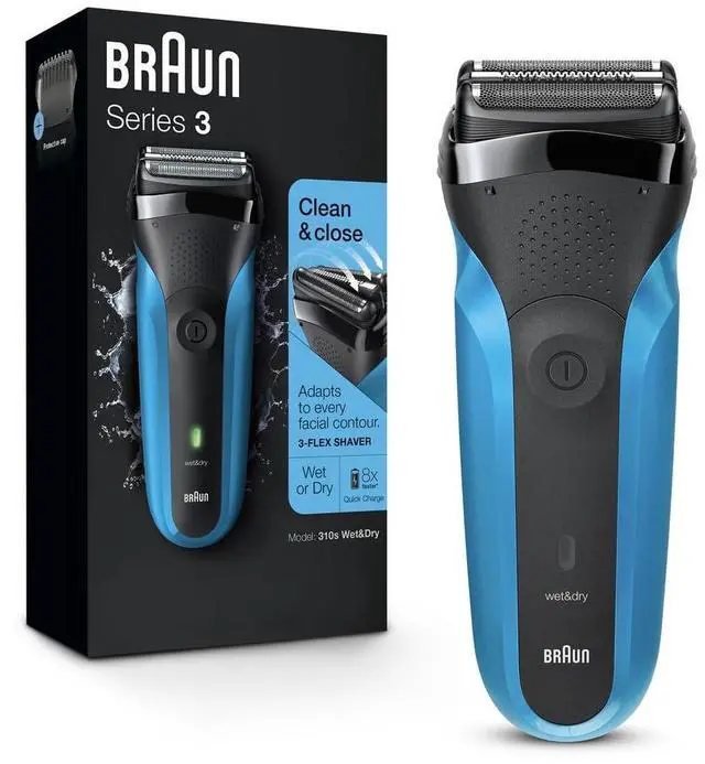 Main image of Braun Electric Razor for Men, Series 3 310s Electric Foil Shaver, Rechargeable, Wet & Dry