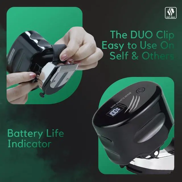 Alt view image 7 of 7 - Skull Shaver Beast Clipper Duo : Ultimate Home Haircut & Grooming Kit for Men/Women - DIY Haircut,Hair Clippers, Self Haircut Tool.
