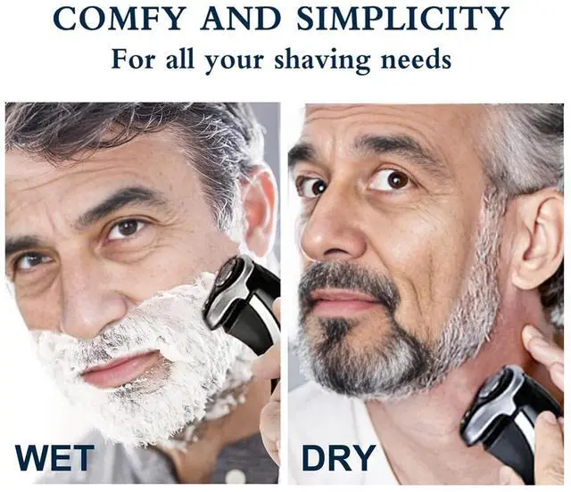 Alt view image 4 of 4 - HQ8 Replacement Heads for aquatec Electric Shaver Razor Series, AT880, PT730, New Upgrade