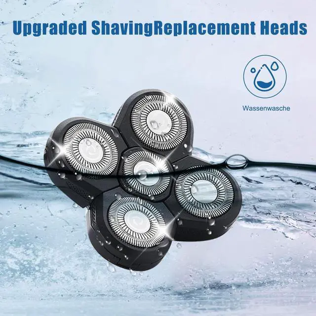 Alt view image 2 of 7 - 4 Pack Shaver Replacement Blades Compatible with Freedom Head Shaver,Head and Face Electric Razor Shaver Head