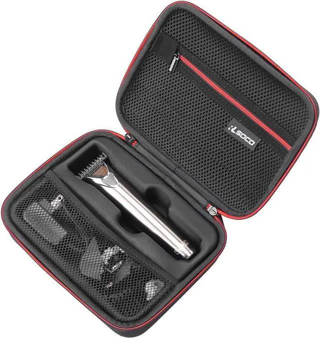 Main image of RLSOCO Hard Case for Wahl USA Stainless Steel Lithium Ion 2.0+/2.0+ Slate/Cordless Beard Trimmer for Men; Storage Case for Wahl Model 9864SS/9864/9818A (Case Only)
