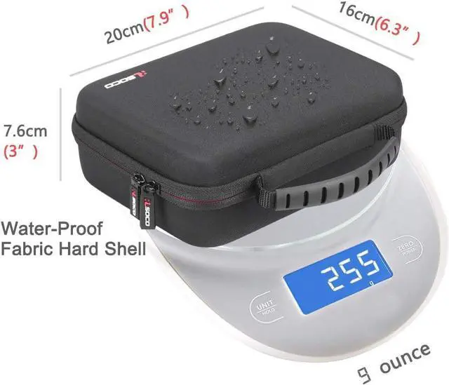 Alt view image 3 of 7 - RLSOCO Hard Case for Wahl USA Stainless Steel Lithium Ion 2.0+/2.0+ Slate/Cordless Beard Trimmer for Men; Storage Case for Wahl Model 9864SS/9864/9818A (Case Only)