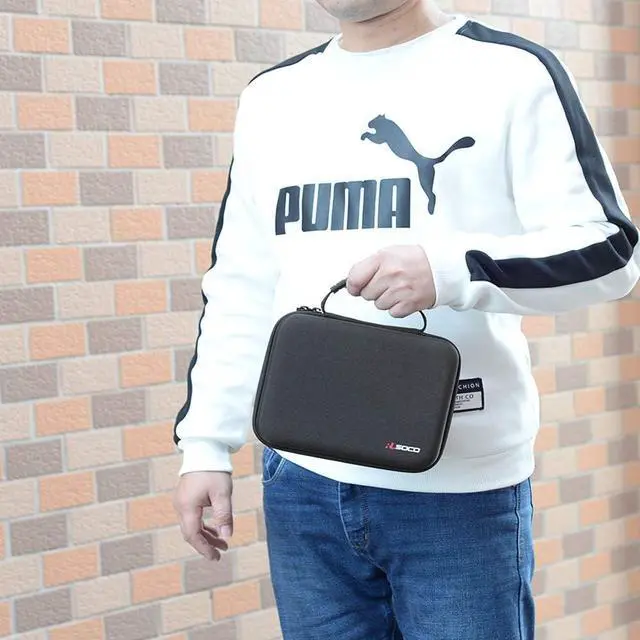 Alt view image 7 of 7 - RLSOCO Hard Case for Wahl USA Stainless Steel Lithium Ion 2.0+/2.0+ Slate/Cordless Beard Trimmer for Men; Storage Case for Wahl Model 9864SS/9864/9818A (Case Only)