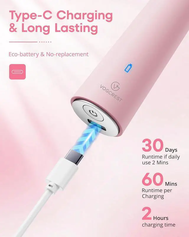 Alt view image 4 of 7 - Nose Hair Trimmer for Women, Portable, Waterproof, Rechargeable, 2-in-1 Trimmer, Easy to Clean, Suitable for Sensitive Skin