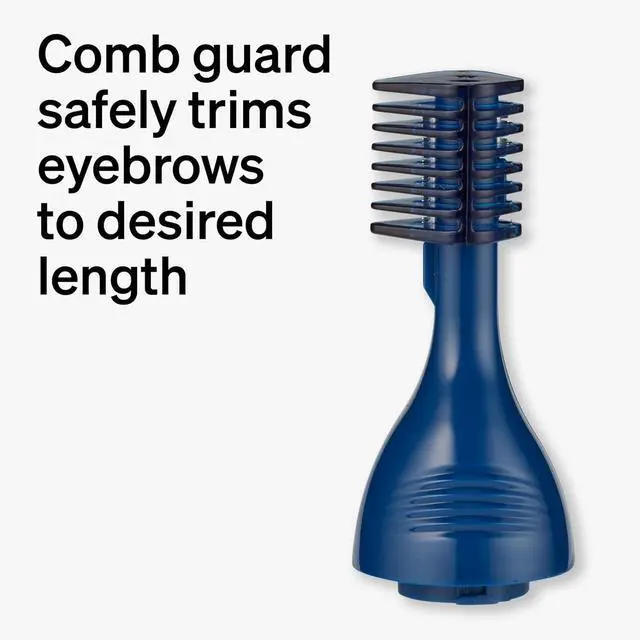 Alt view image 5 of 7 - Schick Hair Trimmer, 3-in-1 Trimmer for Nose, Ear & Eyebrows, Painless Hair Removal, Cordless, Quick-Change Attachments, Waterproof, Expert Finish, Unisex Grooming