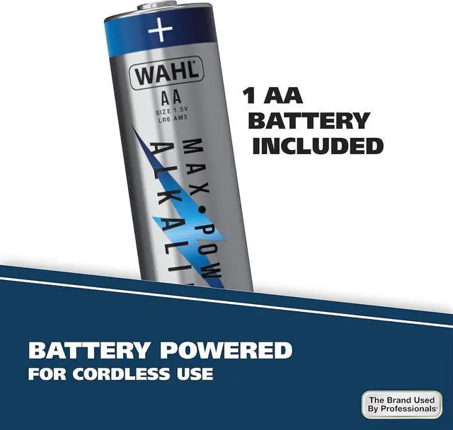 Alt view image 7 of 7 - Wahl Lighted Battery Nose Hair Trimmer for Men & Women. Painless, Easy to See Nose, Ear, and Eyebrow Trimming with Built in Light, Battery Included.  Model 3023283
