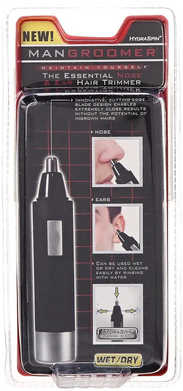 Alt view image 6 of 7 - MANGROOMER PRO Essential Nose and Ear Hair Trimmer