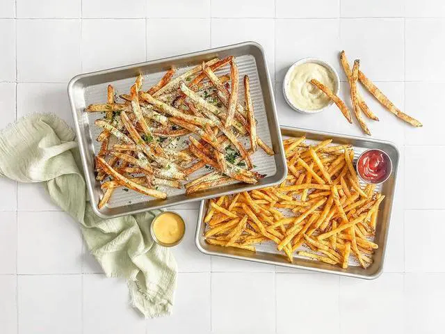 Alt view image 5 of 7 - USA Pan Bakeware Nonstick Quarter Sheet Pan, Baking Sheet Aluminized Steel