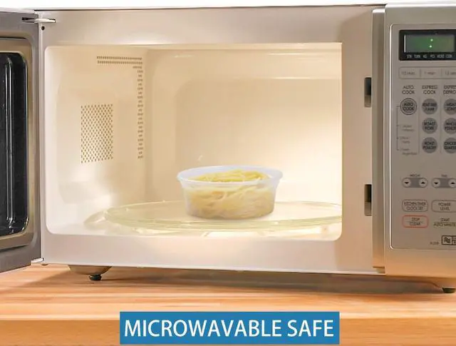 Alt view image 5 of 7 - TashiBox [8 oz,16oz,32oz,48Sets,16Sets each size Plastic food storage containers with lids airtight,BPA Free,Microwave/Dishwasher/Freezer Safe