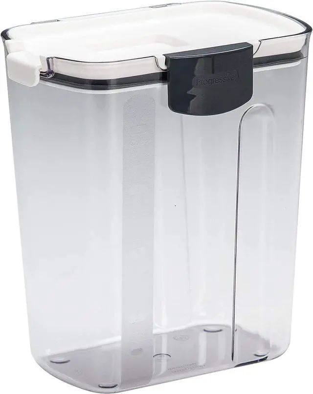 Alt view image 3 of 4 - Progressive ProKeeper Baker's Airtight Kitchen Storage Canister Container Set for Flour, Sugar & More, Keeps Ingredients Fresh, with Accessories (Multicolor, 6- Piece)