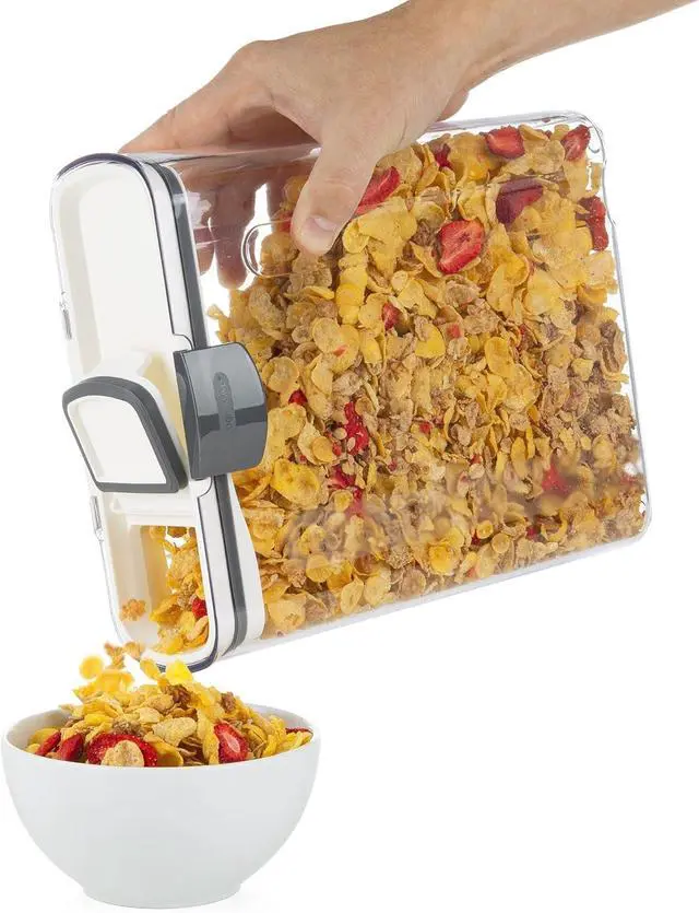 Alt view image 6 of 7 - ProKeeper Cereal Storage Container, 3-Quart, Airtight Seal, Dishwasher Safe, BPA-Free Plastic