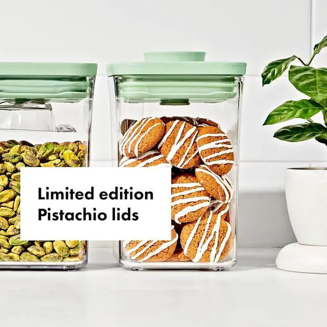 Alt view image 4 of 7 - OXO Good Grips 3-Piece POP Container Set with Mini Scoops - Limited Edition Pistachio