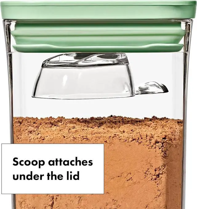 Alt view image 5 of 7 - OXO Good Grips 3-Piece POP Container Set with Mini Scoops - Limited Edition Pistachio