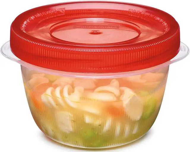 Alt view image 2 of 7 - Rubbermaid TakeAlongs Twist & Seal, Twist Top Food Storage Containers, 2 Cup, 3 Pack