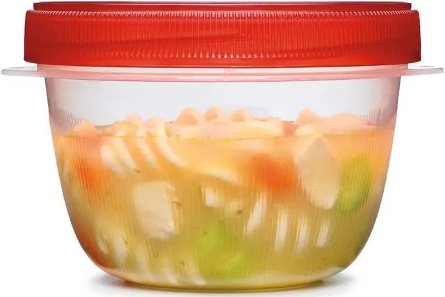 Alt view image 3 of 7 - Rubbermaid TakeAlongs Twist & Seal, Twist Top Food Storage Containers, 2 Cup, 3 Pack
