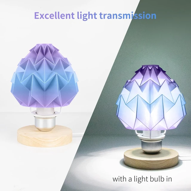 Alt view image 4 of 7 - IEMAI PETG Filament 1.75mm, Translucent Blue-Purple Gradient 1kg