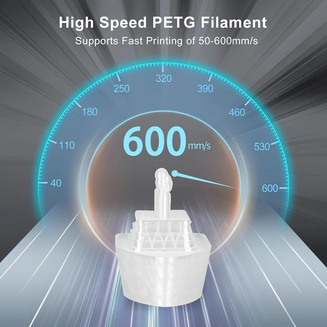 Alt view image 3 of 7 - IEMAI PETG Filament 1.75mm, Transparent 1kg