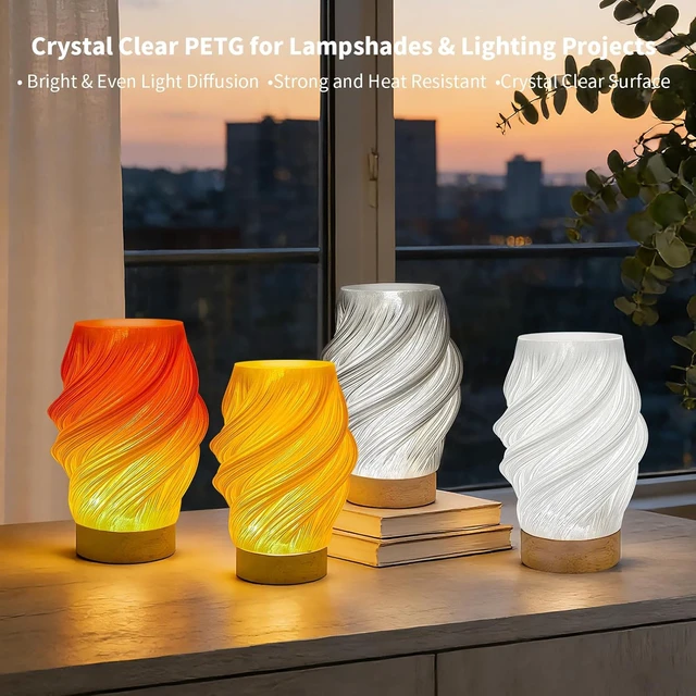Alt view image 6 of 7 - IEMAI PETG Filament 1.75mm, Transparent 1kg