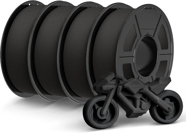 Main image of TECBEARS Rapid PETG Filament 1.75mm, 4kg Black