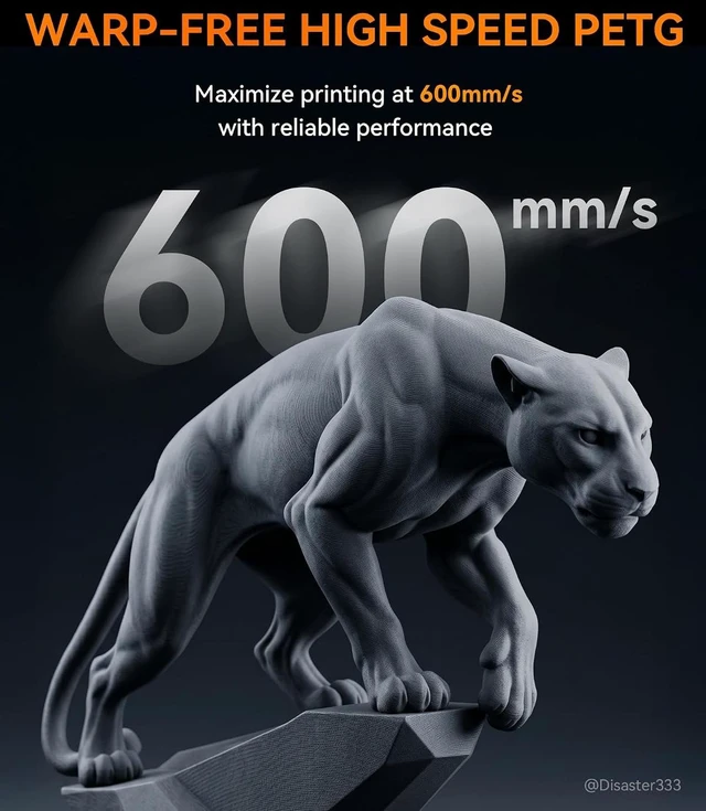 Alt view image 2 of 7 - TECBEARS Rapid PETG Filament 1.75mm, 4kg Black