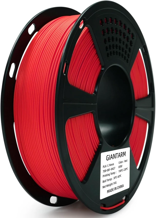 Alt view image 5 of 6 - GIANTARM PLA 3D Printer Filament 1.75mm,Red 1kg