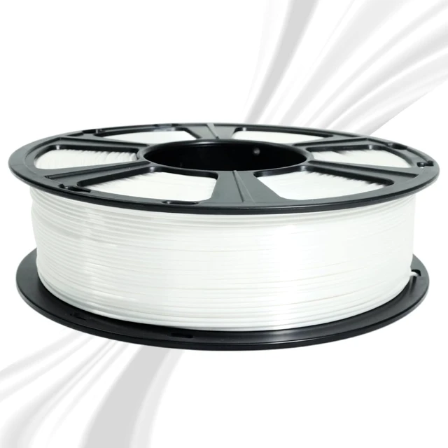 Alt view image 2 of 7 - GIANTARM 3D Printer Filament, Silk White Pla Filament, 1Kg(2.2lbs) Spool, 1.75mm Dimension Accuracy +/- 0.03mm, 3D Printing Filament