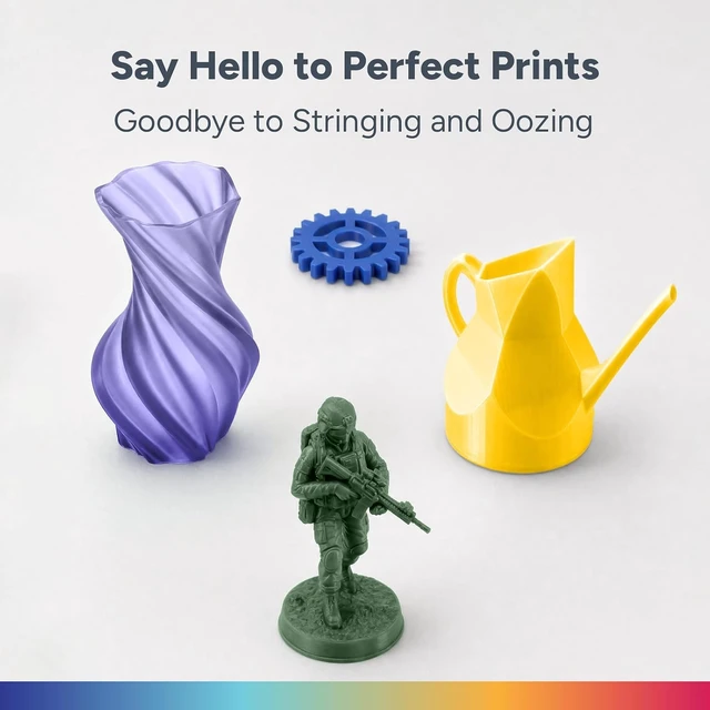Alt view image 6 of 7 - OVERTURE High Speed PETG Filament 1.75mm, 1kg Yellow