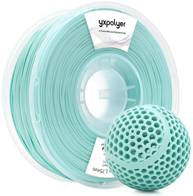 Main image of YXPOLYER Flexible PLA Food-Safe 92A Soft PLA 3D Printer Filament