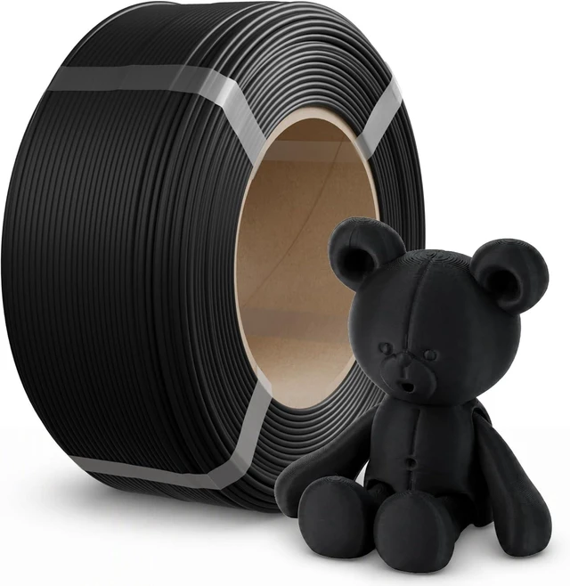 Main image of Polymaker Panchroma PLA Filament Refill 1.75mm 1kg, Black