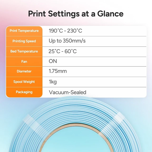 Alt view image 7 of 7 - Polymaker Panchroma PLA Filament Refill 1.75mm 1kg, Black