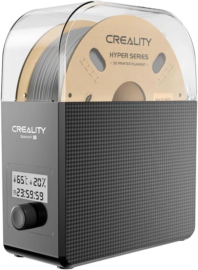 Main image of 2026 New Official CREALITY Filament Dryer Box Pro 2.0 with Fans, Space Pi SE Upgraded 360° Hot-air 65° PTC Circulates Heating, 1KG Filament Dehydrator Dry During for 1.75/2.85mm PLA PETG ABS TPU Nylon