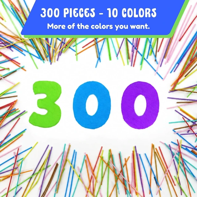 Alt view image 4 of 7 - Toy Tree | 300 3D Pen Filament Refills | 10 Tropical Colors