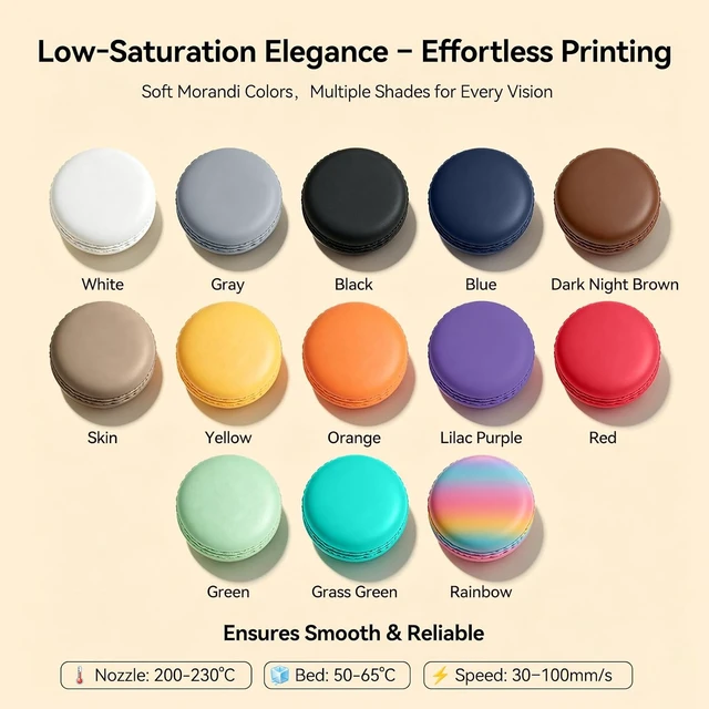 Alt view image 6 of 7 - Kingroon Matte PLA Filament 1.75mm 3D Printer Filament Matte Filament 1kg Dimensional Accuracy +/- 0.02 mm (Matte Black)