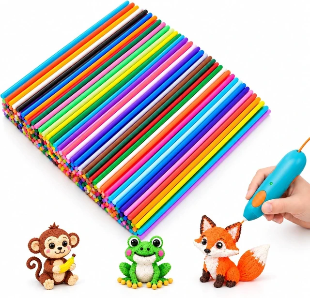 Main image of Yungden 3D Pen Refills Pack for 3Doodler Start+ Pen, 250 Pieces