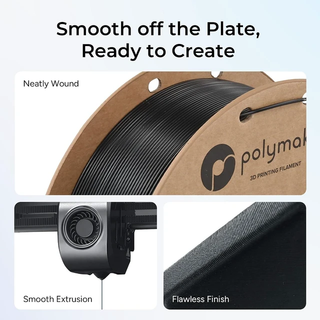 Alt view image 6 of 7 - Polymaker ASA Filament 1.75mm Natural 1KG, UV & Weather Resistant