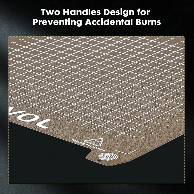 Alt view image 4 of 7 - Sovol SV06 Flexible Steel Platform with Textured PEI Surface and Magnetic Bottom Sheet with Adhesive 235x235mm for Creality Ender 3/3 Pro/3 V2/3 S1 Sovol SV05/SV07 Aquila Kobra Neptune 2 3D Printer
