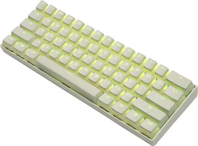 Alt view image 3 of 7 - Happy Balls Keycaps PBT Backlit Doubleshot Cherry MX Pudding Keycap Set OEM Profile Translucent with Keycap Puller for US UK Layout 61 68 84 87 104 108 MX Switches Mechanical Keyboard (White)
