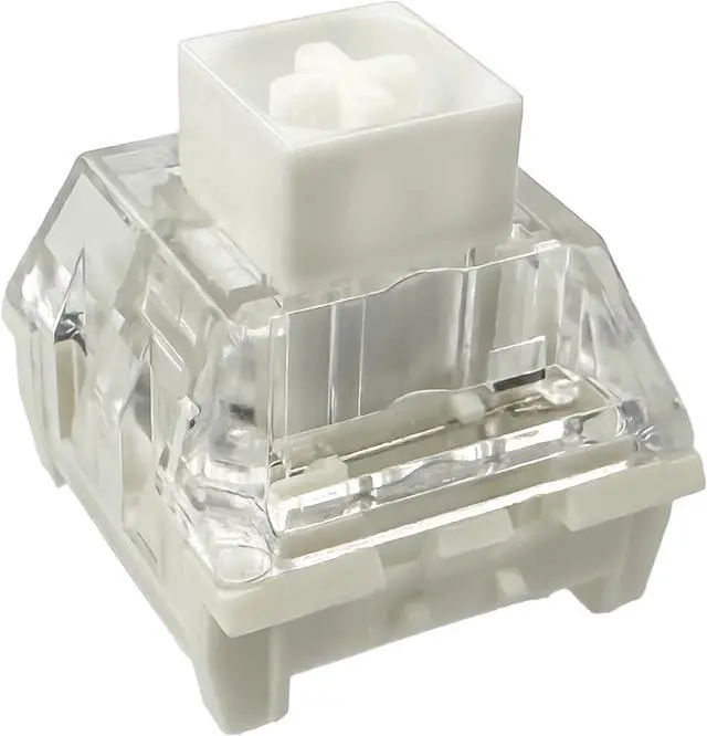 Main image of Kailh Box White Mechanical Keyboard Switches,3-Pin 45gf Clicky/Speed Typing/Gaming/Waterproof Switches(108Pcs,Kailh Box White)