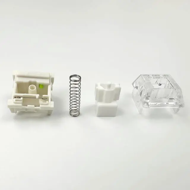 Alt view image 3 of 6 - Kailh Box White Mechanical Keyboard Switches,3-Pin 45gf Clicky/Speed Typing/Gaming/Waterproof Switches(108Pcs,Kailh Box White)