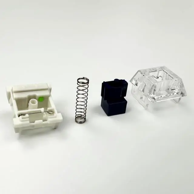 Alt view image 3 of 5 - Zjmehty Kailh Box Navy Switches for Mechanical Gaming Keyboard,3-Pin 60gf Clicky/Factory Lubed/IP56 Dust&Waterproof Switches(Kailh Box Navy,90Pcs)