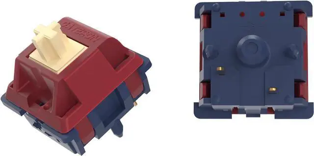 Alt view image 3 of 5 - GATERON Quinn Keyboard Switches, Tactile 59gf RGB 5 Pin Pre Lubed for MX Mechanical Gaming Keyboard (35PCS)