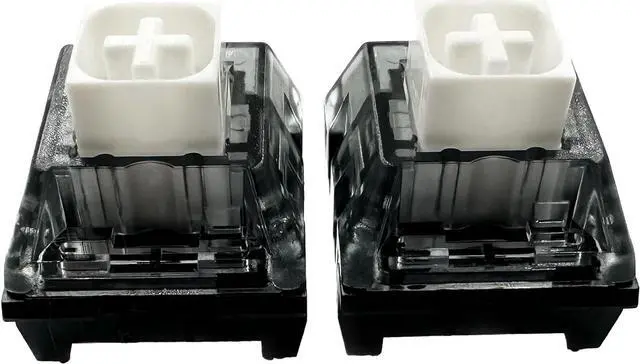 Main image of Upgrade Kailh Box V2 White Switches for Mechanical Keyboard,5-Pin 45gf Clicky/Dust&Waterproof/Gaming Switches(72pcs,White)