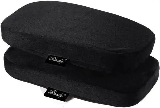 Main image of Aloudy Arm Rest Pillow, 2021 New Size 11 Office Chair Armrest Cover Pads, Comfy Desk Chair Cushions for Elbows and Forearms(Large, Set of 2)