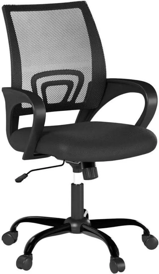 Alt view image 5 of 7 - BestOffice Mesh Computer Back Support Modern Executive Adjustable Task Rolling Swivel Chair for Women,Men(2 Pack) (Black)