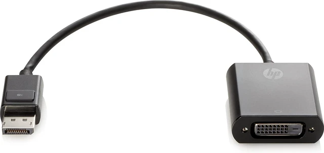 Alt view image 2 of 2 - HP Displayport to Dvi-D Adapter 7in Dvi-D Female X Displayport Male