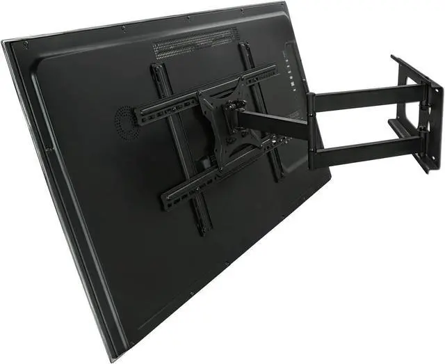 Alt view image 3 of 7 - Mount-It! Full Motion Articulating TV Wall Mount Bracket for 32-70 Plasma, LED, LCD Flat Screens up to 100 Pounds and 600x400 VESA, Tilt, Swivel, Extend, Compress