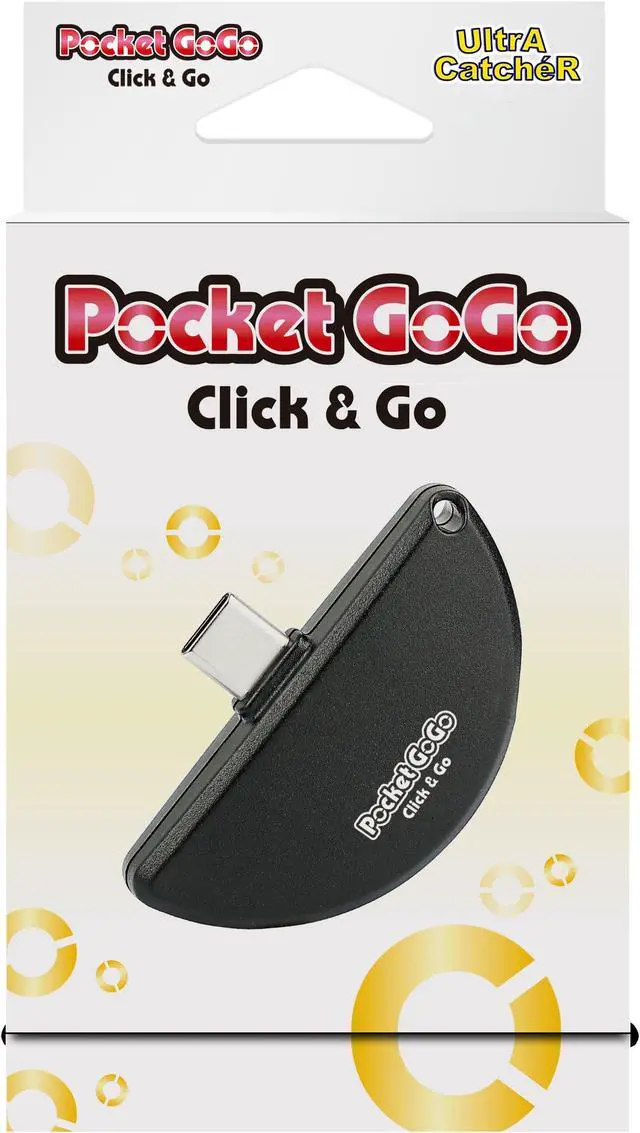 Alt view image 2 of 7 - Totalconsole Pocket Go Go Click & Go Monster Catcher - BLACK (TC-95285)