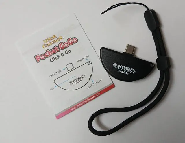 Alt view image 3 of 7 - Totalconsole Pocket Go Go Click & Go Monster Catcher - BLACK (TC-95285)