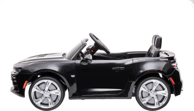 Alt view image 3 of 7 - Kids Ride On Car - Chevrolet Kids' Camaro 12V Electric Cars with Dual Motor, Seat Belt and Parent Remote Control - Friendly Ride On Car with Remote Control for Kids 3 over Camaro Ride On Cars for Kids